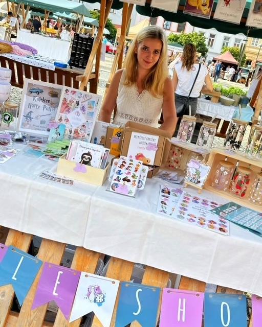 Foto majitelky eshopu Šárka Bezděková