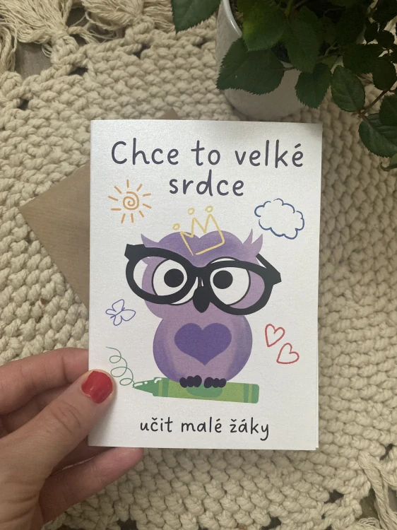 přání pro učitelku Chce to velké srdce