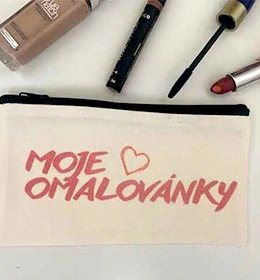 SimpleBag s autorským potiskem "Moje omalovánky"
