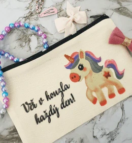 Plátěná taštička Jednorožec