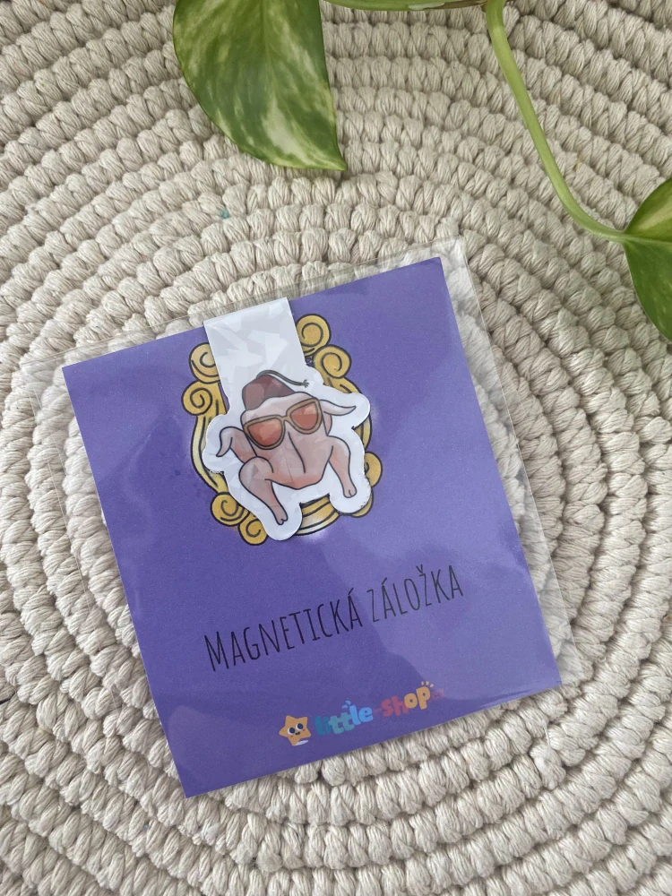 Magnetická záložka do knihy Krocan