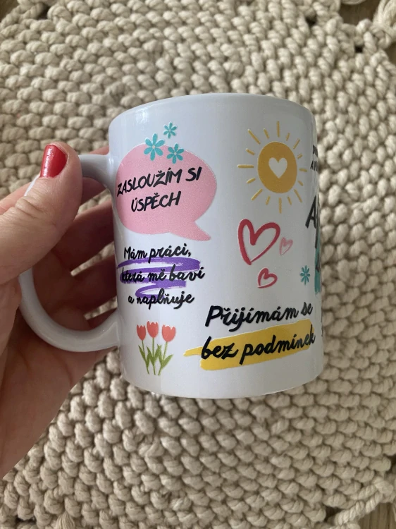 Keramický hrnek Afirmace Sebelásky 330ml
