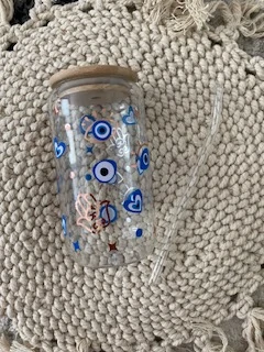 Sklenice Evil Eye