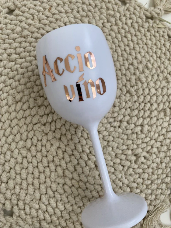 Nerozbitná sklenice 250ml bílá - Accio víno