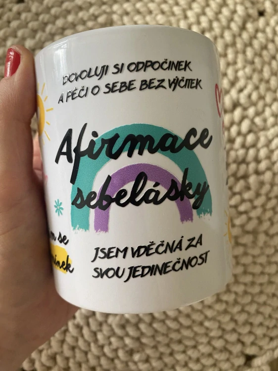 Keramický hrnek Afirmace Sebelásky 330ml