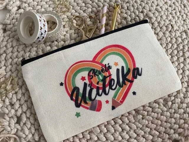 SimpleBag s autorským potiskem "Super učitelka"