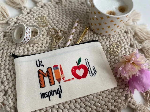 SimpleBag s autorským potiskem "MILUJ"