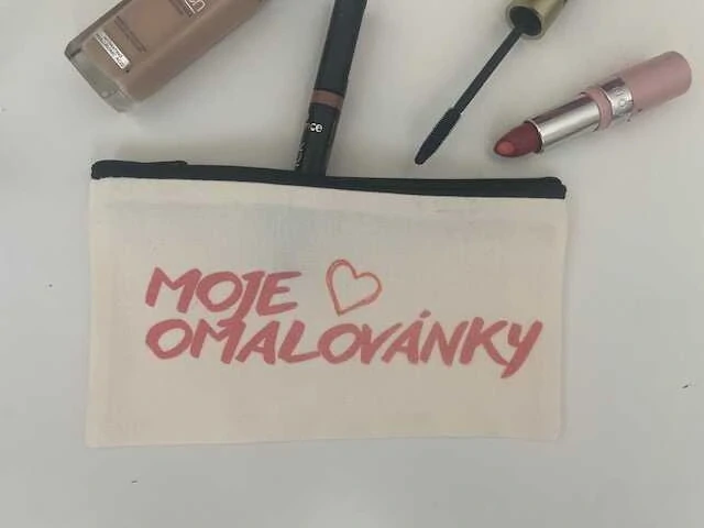 SimpleBag s autorským potiskem "Moje omalovánky"