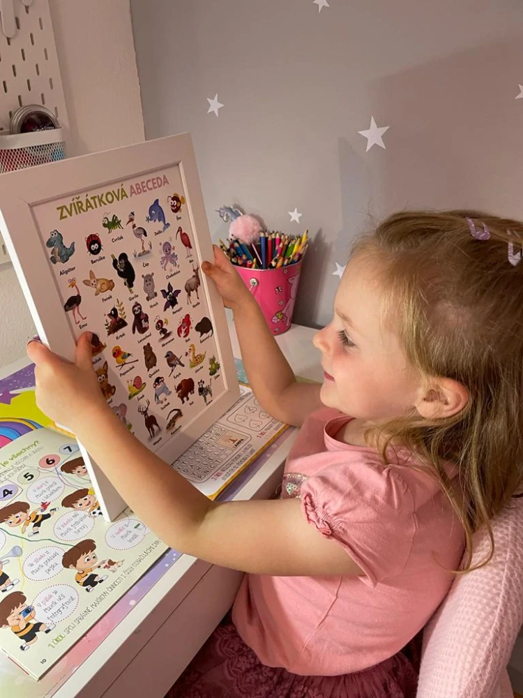 Plakát PDF - Zvířátková abeceda