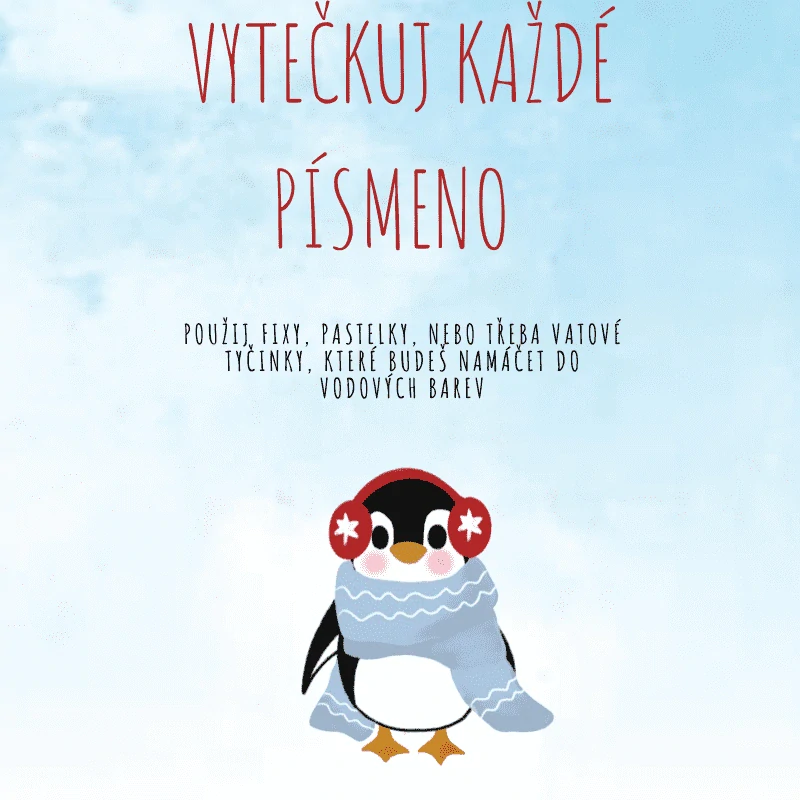 Abecedohraní - pracovní listy PDF