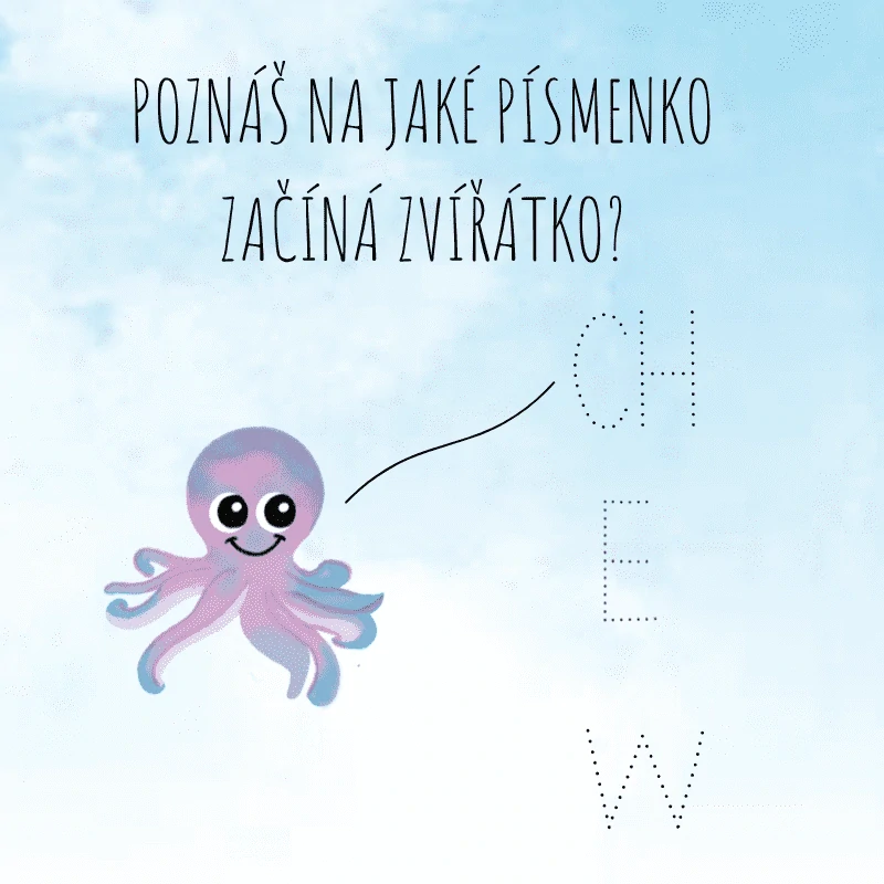 Abecedohraní - pracovní listy PDF