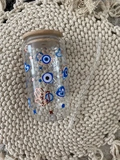 Sklenice Evil Eye
