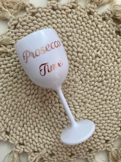 Nerozbitná sklenice 250ml s textem - Prosecco time