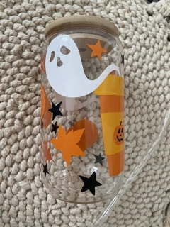Sklenice - Haloween Latte